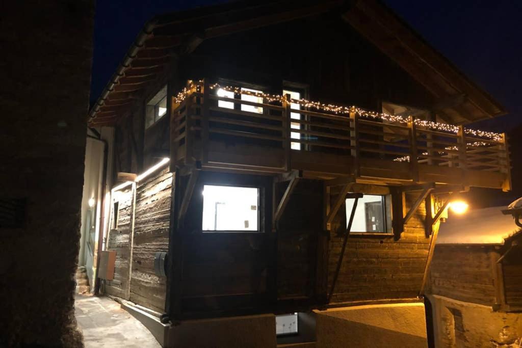 Grand Appartement Avec Terrasse A Chez-Les-Reuses Orsières エクステリア 写真
